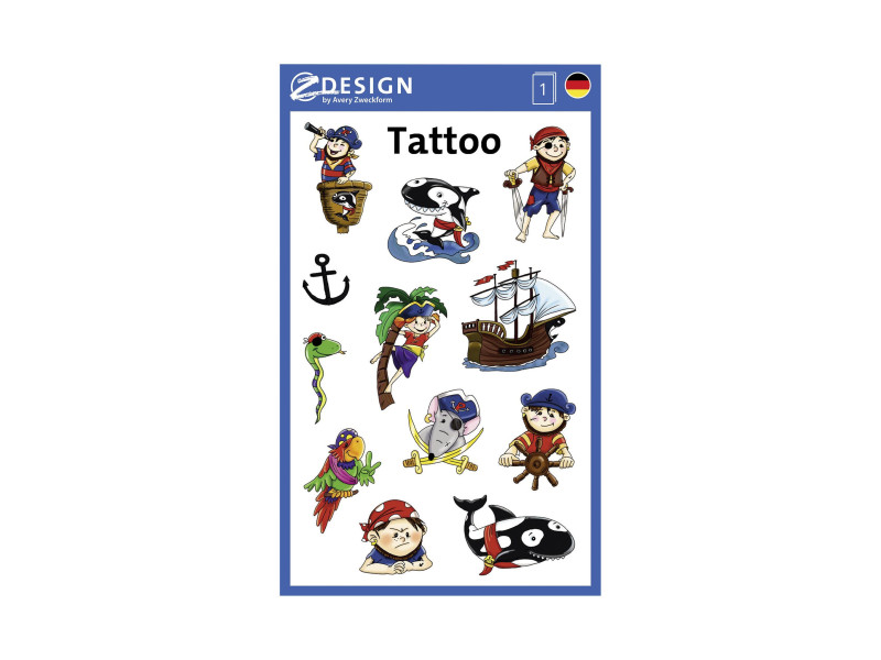 ZDesign KIDS Tatouages 'pirates'