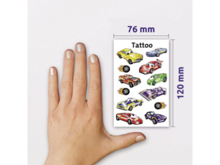 ZDesign KIDS Tatouages 'automobiles'