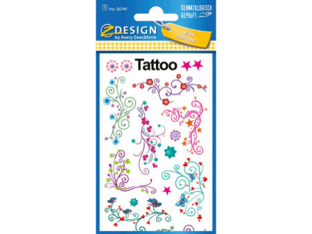 ZDesign KIDS Tatouages 'sarments', coloré