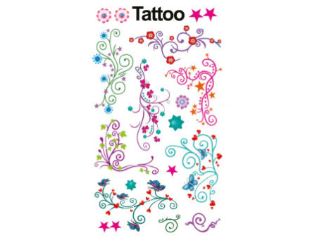 ZDesign KIDS Tatouages 'sarments', coloré