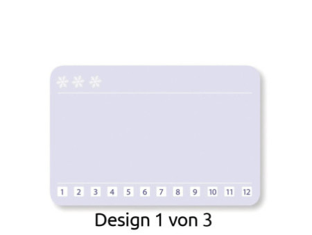 AVERY Zweckform ZDesign Sticker sur rouleau 'mois congélat.'