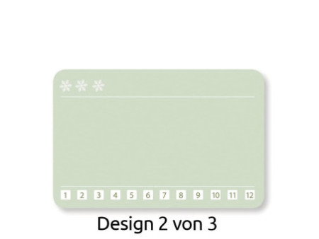 AVERY Zweckform ZDesign Sticker sur rouleau 'mois congélat.'