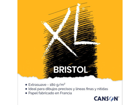 CANSON Bloc à croquis et études XL Bristol, A4