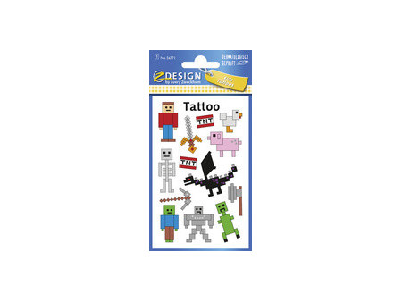 AVERY Zweckform ZDesign KIDS Tatouages 'Espace'