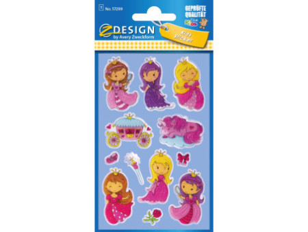 AVERY Zweckform ZDesign KIDS Sticker Glossy 'Princesse'
