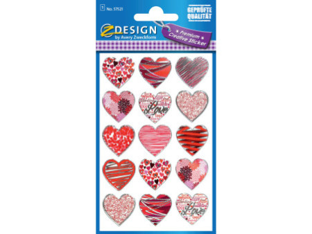 ZDesign CREATIVE Sticker 'coeurs', film à effet