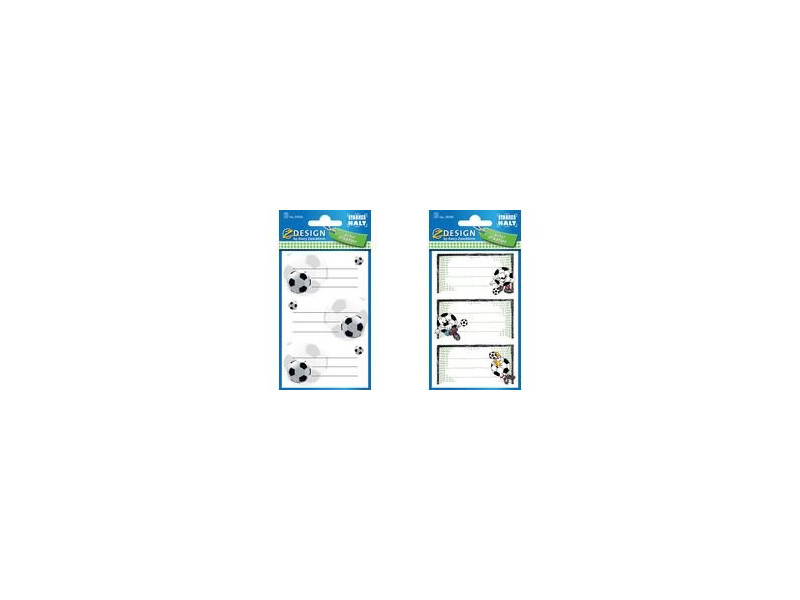 AVERY Zweckform ZDesign Etiquettes pour livres 'football'