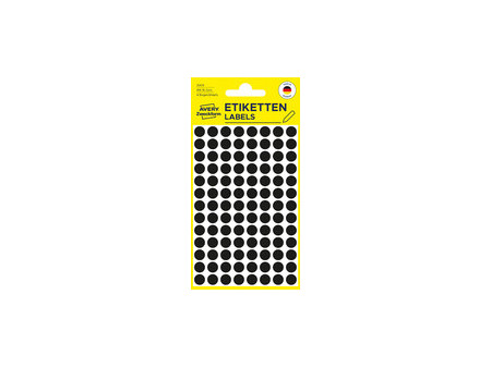 AVERY Zweckform Pastille de couleur, diamètre 8 mm