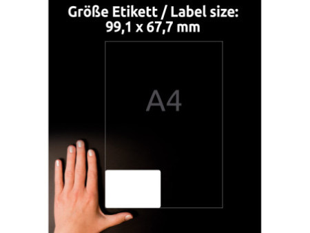AVERY Zweckform Etiquette d'expédition, ultra blanc