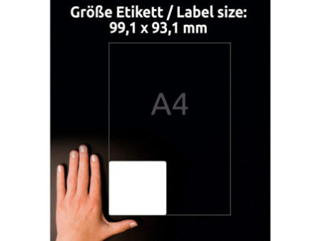 AVERY Zweckform Etiquette d'expédition, ultra blanc