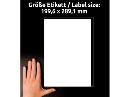 AVERY Zweckform Etiquette d'expédition, ultra blanc