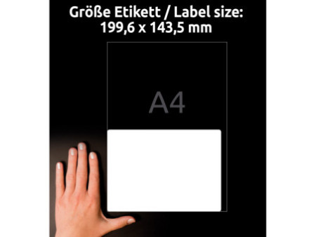 AVERY Zweckform Etiquette d'expédition, ultra blanc