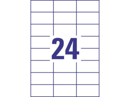 AVERY Zweckform Etiquette, 70 x 37 mm, blanc