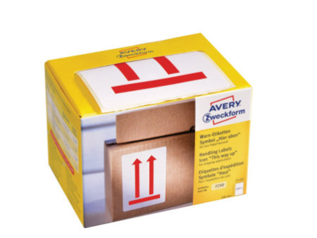 AVERY Zweckform Rouleau d'étiquettes d'expédition, haut