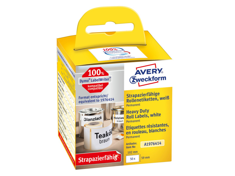 AVERY Zweckform Etiquette sur rouleau, robuste, 59 x 102 mm