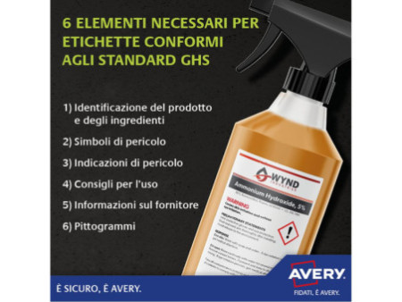 AVERY Zweckform Etiquette ultra résistante en film