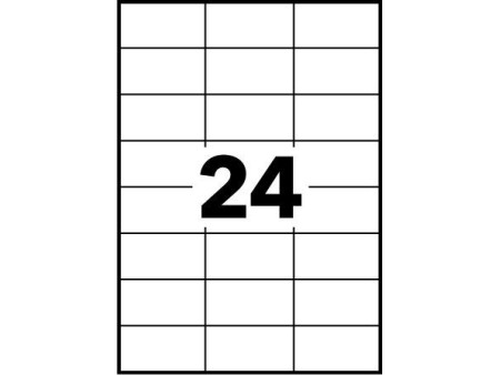 AVERY Etiquette pour photocopieur, 70 x 37 mm, blanc