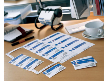 AVERY Cartes de visite Quick&Clean, 240 g/m2, blanc brillant