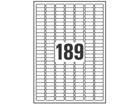 AVERY Etiquette multi-usage, enlevable, 25,4 x 10 mm