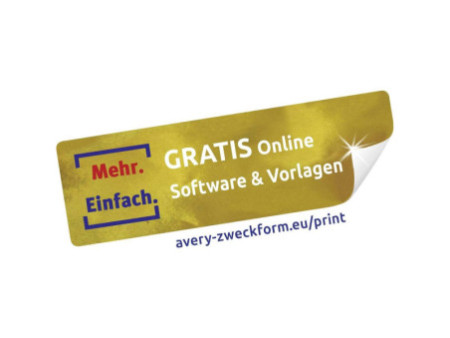 AVERY Zweckform Etiquettes pour dos de classeur, 38 x 192 mm