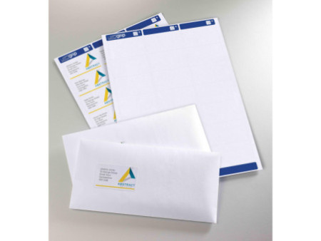 AVERY Etiquette SPECIAL pour timbres, 63,5 x 33,9 mm, blanc