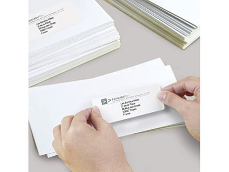 AVERY Etiquette d'adresse, 99,1 x 33,9 mm, blanc