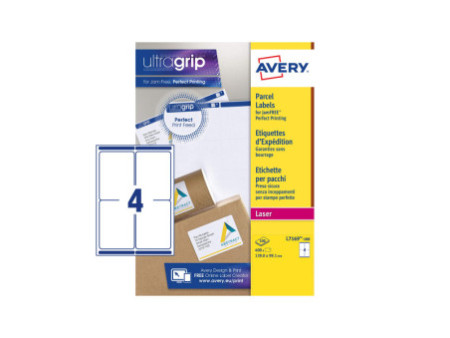 AVERY Etiquette d'expédition, 99,1 x 139,0 mm, blanc