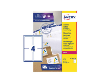AVERY Etiquette d'expédition, 99,1 x 139,0 mm, blanc