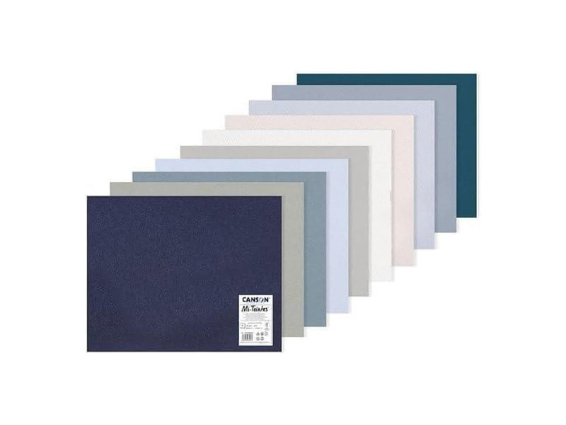 CANSON Papier dessin Mi-Teintes, 500 x 650 mm, assorti