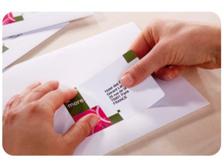 AVERY Etiquette d'adresse jet d'encre, 63,5 x 46,6 mm, blanc