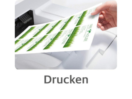 AVERY Zweckform Carte de visite Quick & Clean, blanc