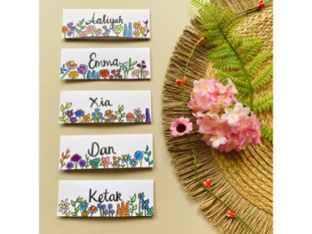 AVERY Zweckform Cartes de noms, imprimante Laser/jet d'encre