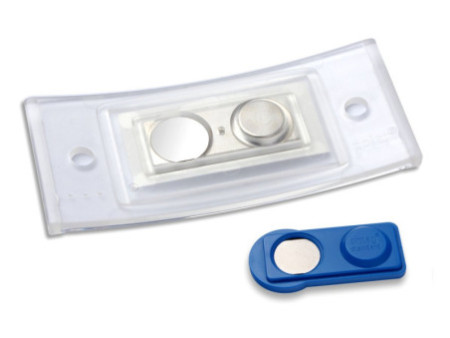 AVERY Zweckform Porte-nom, 80 x 34 mm, set de 10, argent