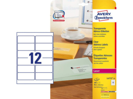 AVERY Zweckform Etiquette d'adresse, 99,1 x 42,3 mm