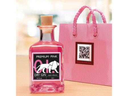 AVERY Zweckform Etiquette pour codes QR, 45 x 45 mm, carré