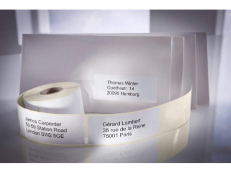 AVERY Zweckform Etiquettes en rouleau, 89 x 36 mm, blanc