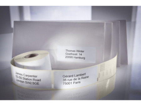 AVERY Zweckform Etiquettes en rouleau, 89 x 36 mm, blanc