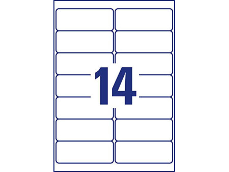 AVERY Zweckform Etiquette d'adresse, 99,1 x 38,1 mm