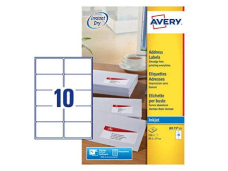 AVERY Zweckform Etiquette d'expédition, 99,1 x 57 mm, blanc