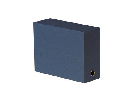 Oxford Boîte transfert toilée, format A4, bleu foncé