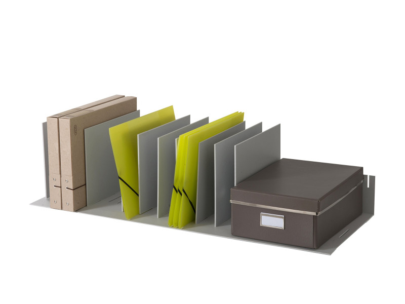 PAPERFLOW Trieur à cases flexibles, gris