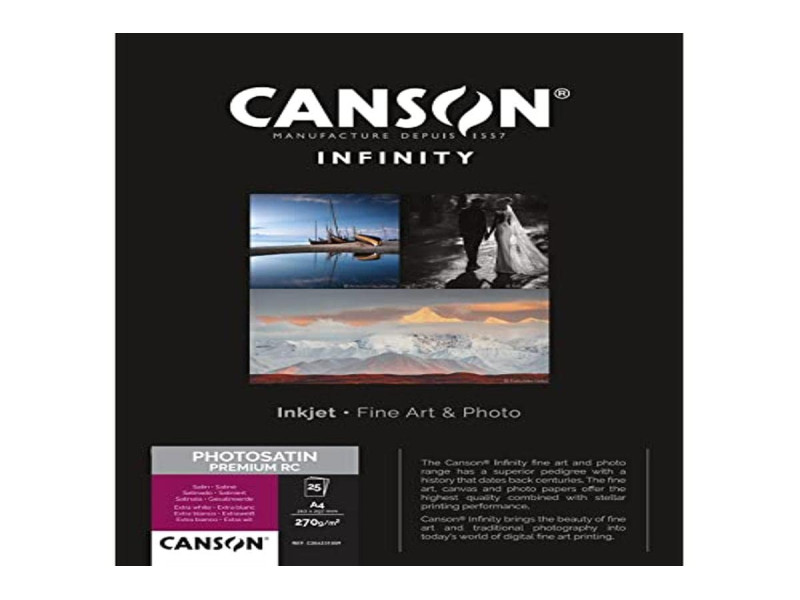 CANSON INFINITY Papier photo Photosatin Premium RC, A4