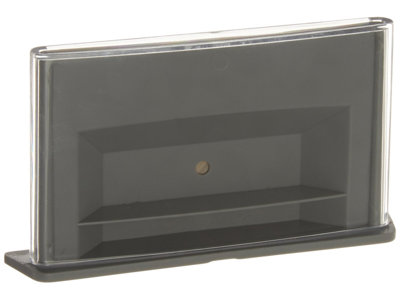 PAPERFLOW Porte-nom 'Cinatur', en polystyrène, gris alu