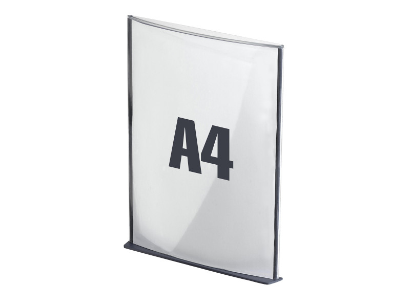 PAPERFLOW Signalétique 'Cinatur', A4, gris aluminium