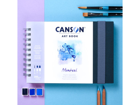 CANSON Carnet de dessin ART BOOK Montval, A5