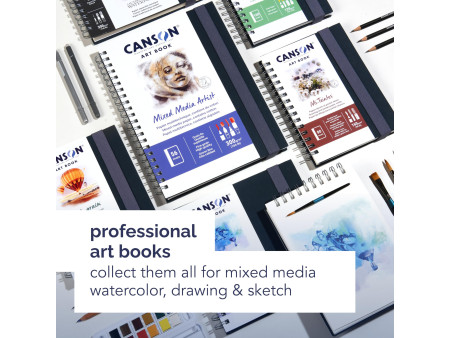 CANSON Carnet de dessin ART BOOK Montval, 200 x 200 mm