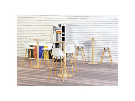 PAPERFLOW Tabouret 'SKOLL', blanc