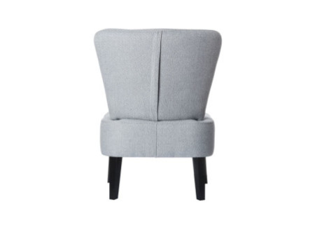 PAPERFLOW Fauteuil visiteur 'Brighton', gris / noir