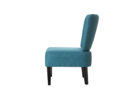 PAPERFLOW Fauteuil visiteur 'Brighton', bleu / noir