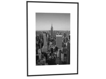 PAPERFLOW Cadre photo en aluminium, (L)500x(H)700 mm, noir